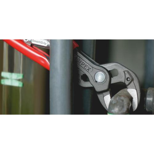 Knipex SmartGrip Water Pump Pliers with Automatic Adjustment Grey Atramentized 250mm 85 01 250